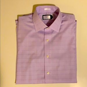 Lorenzo Uomo Men’s Purple Windowpane Trim Fit